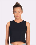 Next Level 5083 Women's Festival Crop Tank Black XS