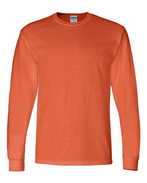 Gildan 8400 Unisex DryBlend® 50/50 Long Sleeve T-Shirt Orange S