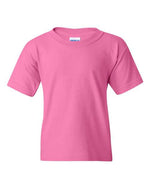 Gildan 5000B Youth Heavy Cotton™ T-Shirt Azalea XS