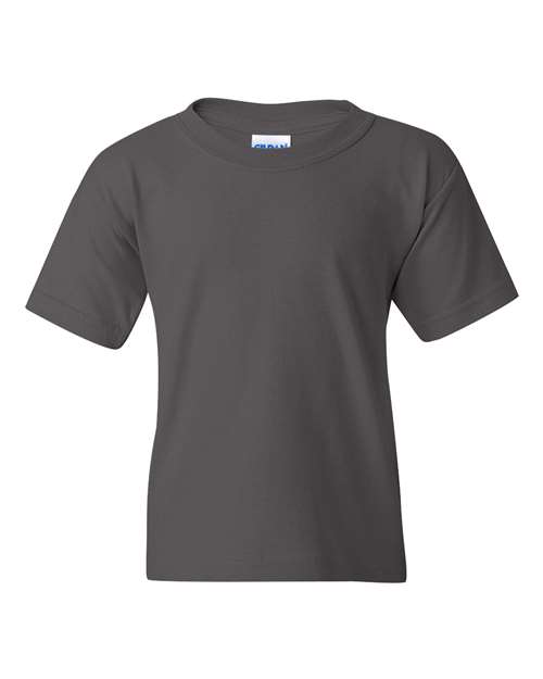 Gildan 5000B Youth Heavy Cotton™ T-Shirt Charcoal XS