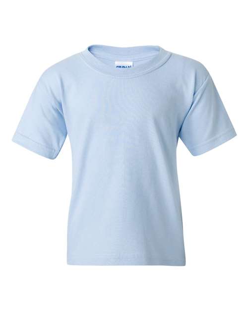 Gildan 5000B Youth Heavy Cotton™ T-Shirt Light Blue XS