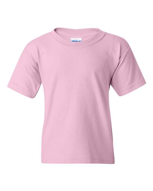 Gildan 5000B Youth Heavy Cotton™ T-Shirt Light Pink XS