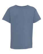 Comfort Colors 9018 Youth Garment-Dyed Heavyweight T-Shirt Blue Jean XS