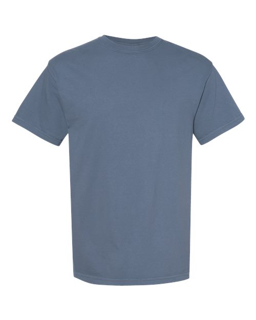 Comfort Colors 1717 Unisex Garment-Dyed Heavyweight T-Shirt Blue Jean S