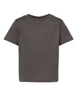 Rabbit Skins 3322 Infant Fine Jersey Tee Charcoal 6M