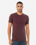 Bella Canvas 3413 Triblend Tee Maroon Triblend XS