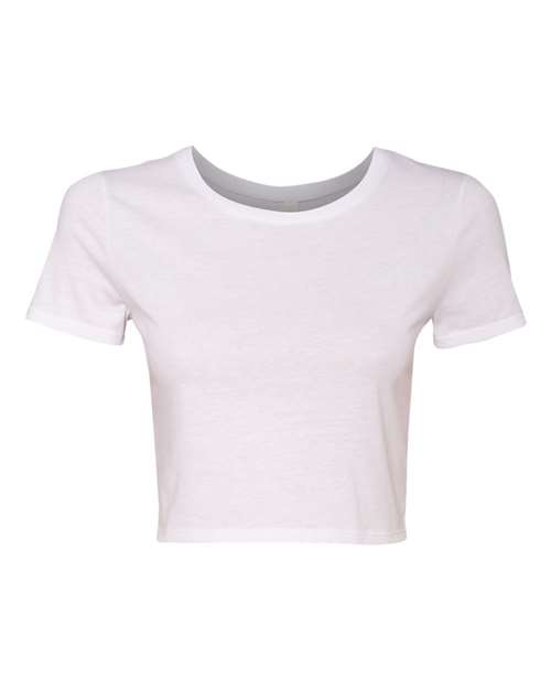 Bella Canvas 6681 Women’s Crop Tee White XS/S