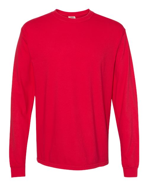 Comfort Colors 6014 Unisex Garment-Dyed Heavyweight Long Sleeve T-Shirt