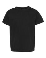 Comfort Colors 9018 Youth Garment-Dyed Heavyweight T-Shirt Black XS