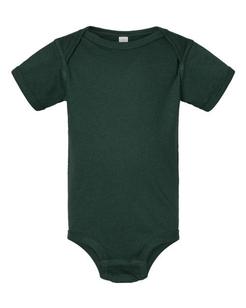 Rabbit Skins 4424 Infant Fine Jersey Bodysuit Forest NB