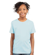 Next Level 3310 Youth Cotton T-Shirt Light Blue XS
