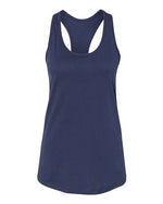 Bella Canvas 6008 Women's Jersey Racerback Tank Navy S
