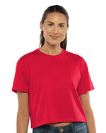 Next Level 1580 Women's Ideal Crop Top Red XS