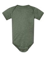 Rabbit Skins 4424 Infant Fine Jersey Bodysuit Bamboo Blackout NB