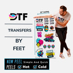 Custom DTF Transfers by Size