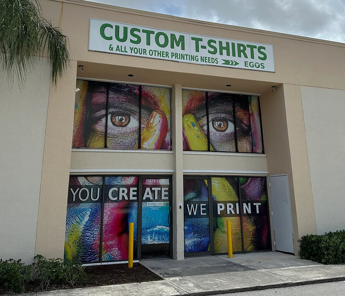 DTF Transfers Now storefront in Miami, Florida – Custom T-Shirts and printing services