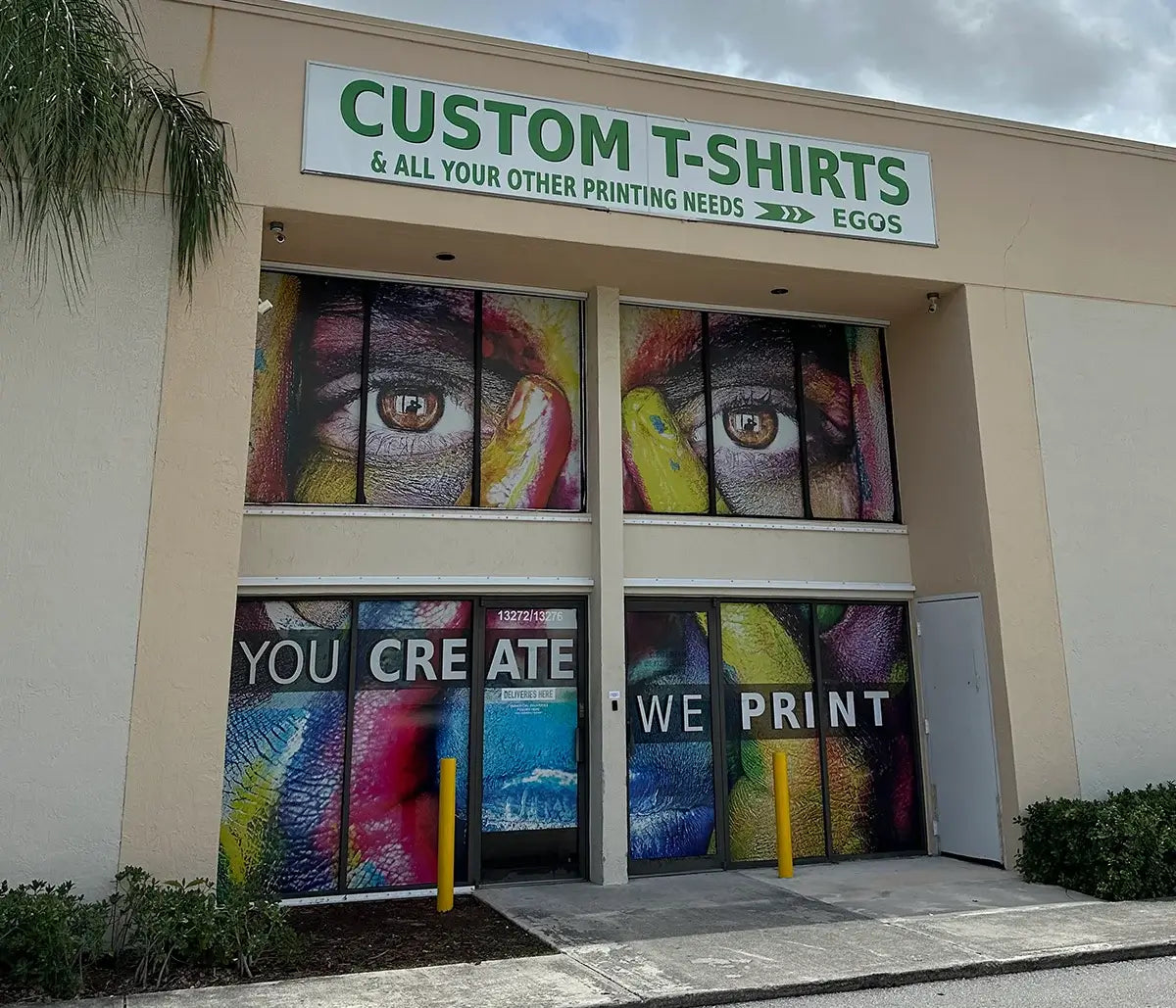 DTF Transfers Now storefront in Miami, Florida – Custom T-Shirts and printing services