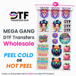 NEW 30" Mega Gang DTF Transfers Wholesale