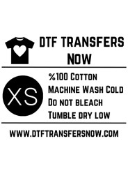 DTF Clothing Tags | DTF Transfers Now