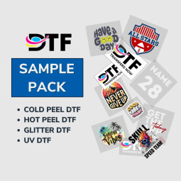 DTF Transfers Now Paquete de Muestra