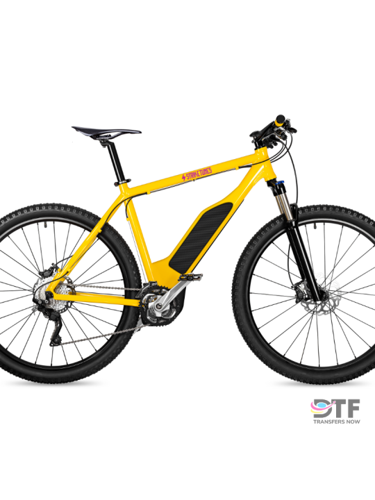 Calcomanías personalizadas para bicicletas | DTF Transfers Now