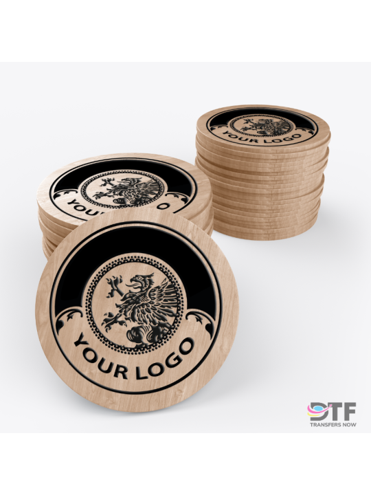 Calcomanías personalizadas para madera | DTF Transfers Now