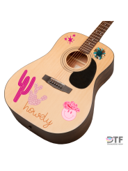 Calcomanías personalizadas para guitarras | DTF Transfers Now