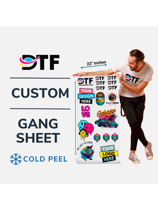 Custom DTF Gang Sheets