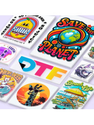 Stickers Personalizados para Negocios|DTF transfer Now