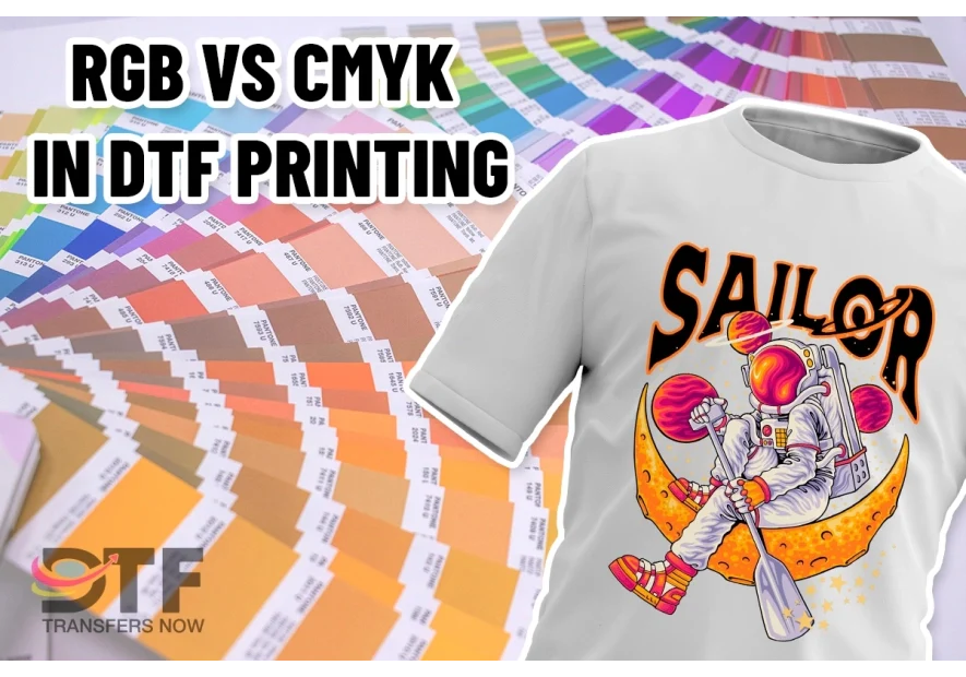 Understanding RGB vs. CMYK in the Context of DTF Printing for Accurate Color Reproduction