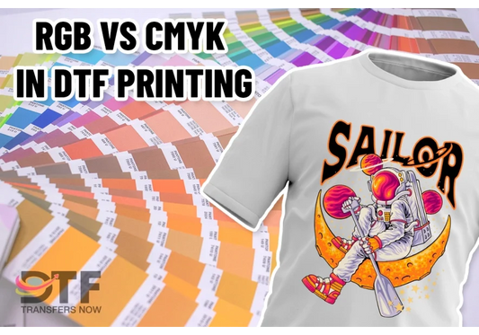 Understanding RGB vs. CMYK in the Context of DTF Printing for Accurate Color Reproduction