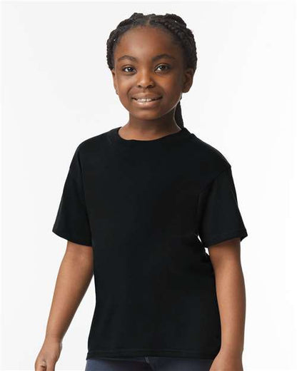 Gildan 64000B Youth Softstyle® T-Shirt Black XS