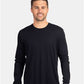Next Level 6211 Unisex CVC Long Sleeve T-Shirt Black XS