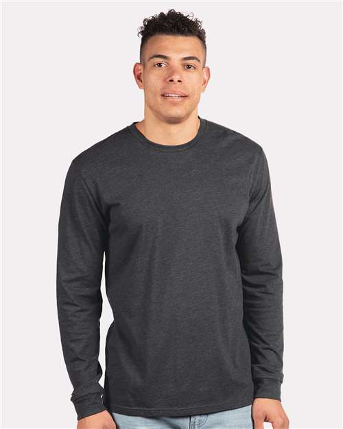 Next Level 6211 Unisex CVC Long Sleeve T-Shirt Charcoal XS