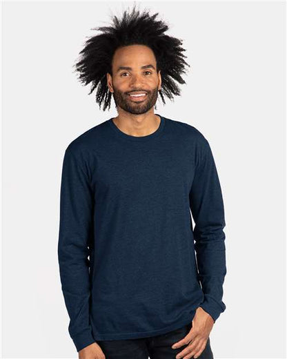 Next Level 6211 Unisex CVC Long Sleeve T-Shirt Midnight Navy XS