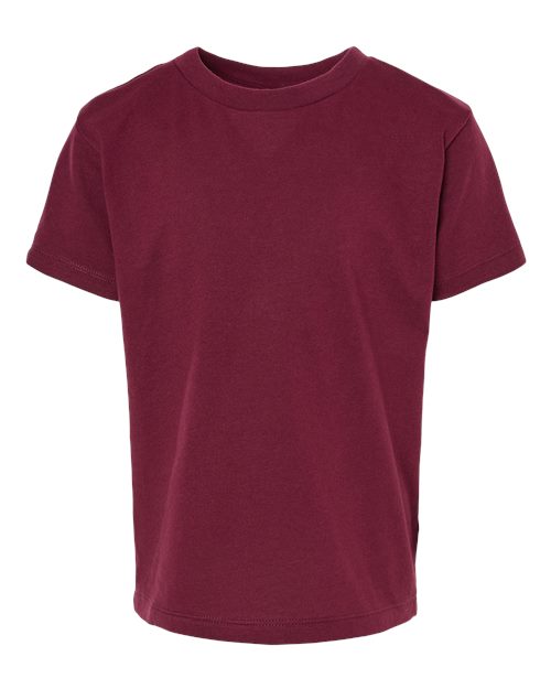 Bella Canvas 3001T Toddler Jersey Tee Maroon 2T