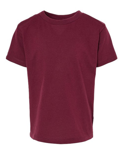 Bella Canvas 3001T Toddler Jersey Tee Maroon 2T