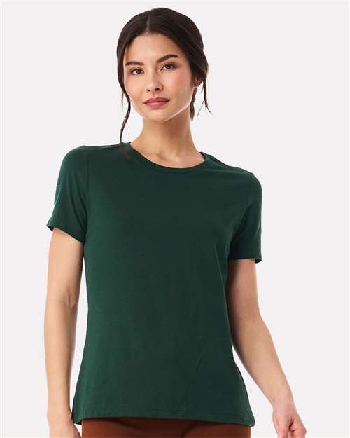 Bella Canvas 6400 Women’s Relaxed Jersey Tee Forest S
