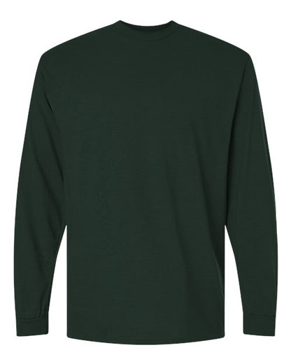Gildan 8400 Unisex DryBlend® 50/50 Long Sleeve T-Shirt Forest Green S