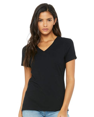 Bella Canvas 6405 Women’s Relaxed Jersey V-Neck Tee