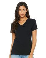 Bella Canvas 6405 Women’s Relaxed Jersey V-Neck Tee