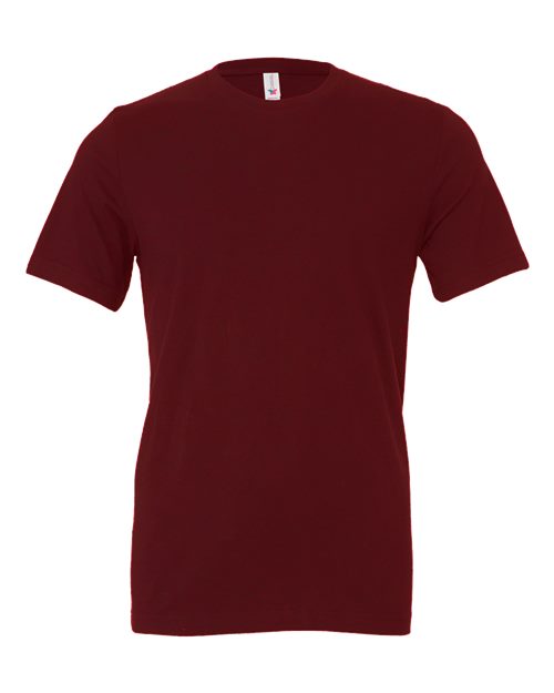 Bella Canvas 3001 Jersey Tee Maroon XS