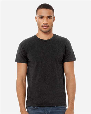 Bella Canvas 3413 Triblend Tee Charcoal Black Triblend XS