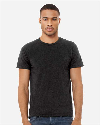 Bella Canvas 3413 Triblend Tee Charcoal Black Triblend XS