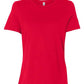 Bella Canvas 6400 Women’s Relaxed Jersey Tee Red S