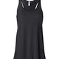 Bella Canvas 8800 Women's Flowy Racerback Tank Black XS