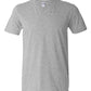Gildan 64V00 Unisex Softstyle® V-Neck T-Shirt Sport Grey S