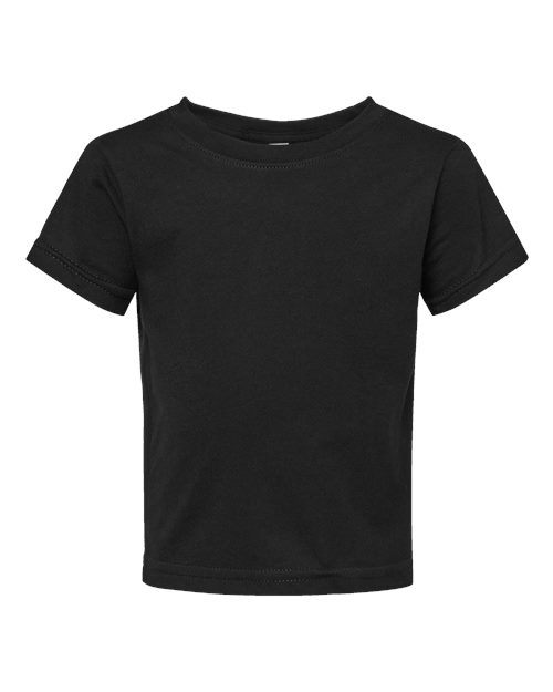 Rabbit Skins 3322 Infant Fine Jersey Tee Black 6M