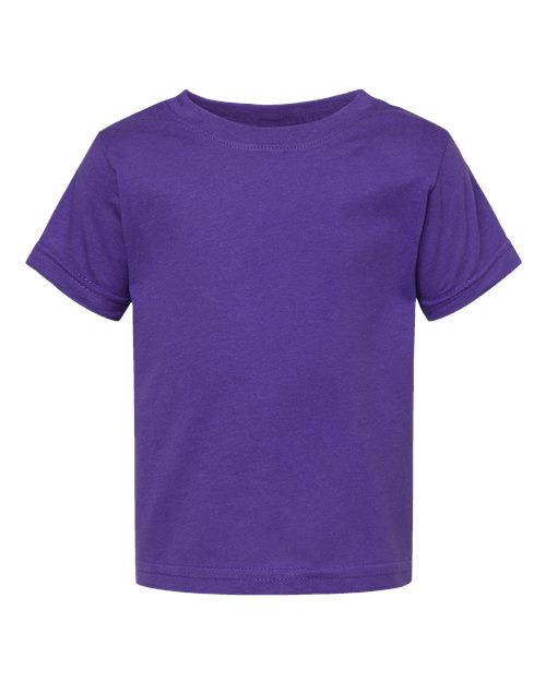 Rabbit Skins 3322 Infant Fine Jersey Tee Purple 6M