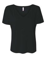 Bella Canvas 8815 Women’s Slouchy V-Neck Tee Black S